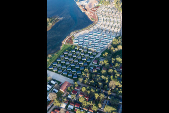 Drohnenbild von Stancija Valkanela im Bundesland Gespanschaft Istrien, Kroatien