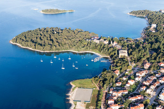 Štanga im Bundesland Gespanschaft Istrien, Kroatien aus der Luft