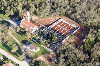 Fuškulin im Bundesland Gespanschaft Istrien, Kroatien von oben gesehen