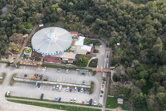 Funtana im Bundesland Gespanschaft Istrien, Kroatien vom Flugzeug aus