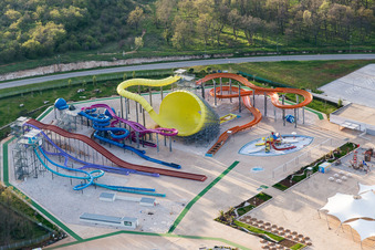 Drohnenaufname von Poreč im Bundesland Gespanschaft Istrien, Kroatien