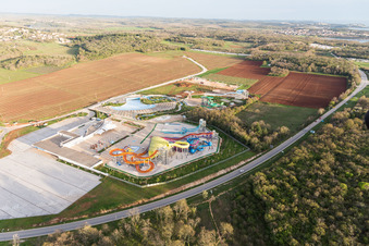 Poreč im Bundesland Gespanschaft Istrien, Kroatien aus der Luft