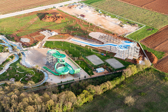 Poreč im Bundesland Gespanschaft Istrien, Kroatien aus der Luft betrachtet