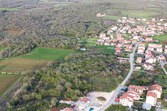 Vrvari im Bundesland Gespanschaft Istrien, Kroatien