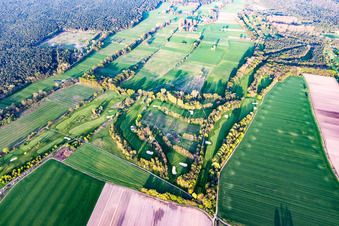 Geinsheim, Golf-Club Pfalz in Neustadt an der Weinstraße im Bundesland Rheinland-Pfalz, Deutschland