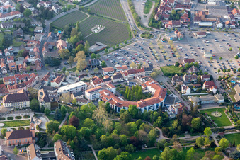 Wurstmarktplatz Kurpark in Bad Dürkheim im Bundesland Rheinland-Pfalz, Deutschland