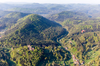 Erlenbach bei Dahn, Burg Bewartstein im Bundesland Rheinland-Pfalz, Deutschland