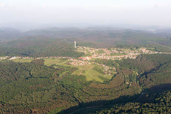 Luftaufnahme von Goetzenbruck im Bundesland Moselle, Frankreich