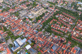 Im Stadtkern in Kandel im Bundesland Rheinland-Pfalz, Deutschland