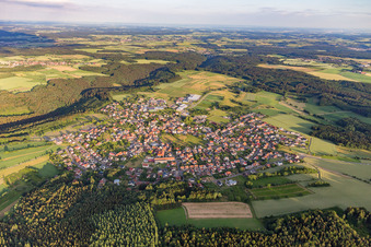 Luftbild von Limbach im Bundesland Baden-Württemberg, Deutschland