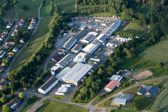 Luftbild von Krumbach, Storopack GmbH + Co. KG in Limbach im Bundesland Baden-Württemberg, Deutschland