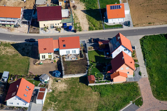 An d. Anhaide im Ortsteil Schaidt in Wörth am Rhein im Bundesland Rheinland-Pfalz, Deutschland von oben