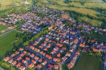 Burgunderstr in Erpolzheim im Bundesland Rheinland-Pfalz, Deutschland