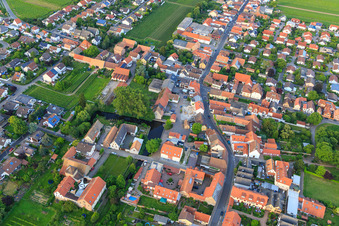 Burgstr in Friedelsheim im Bundesland Rheinland-Pfalz, Deutschland