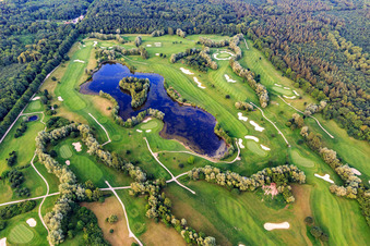 Golfanlage Landgut Dreihof - GOLF absolute von Westen in Essingen im Bundesland Rheinland-Pfalz, Deutschland