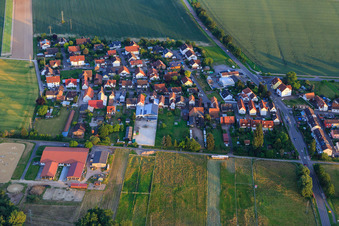 Brehmstraße Ost im Ortsteil Minderslachen in Kandel im Bundesland Rheinland-Pfalz, Deutschland