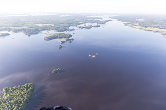 Skäggalösa im Bundesland Kronoberg, Schweden