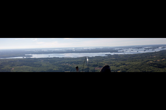 Panorama in Flogmyran im Bundesland Kronoberg, Schweden