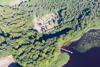 Torne im Bundesland Kronoberg, Schweden aus der Luft