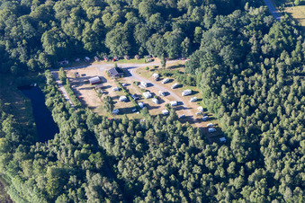 Torne im Bundesland Kronoberg, Schweden aus der Drohnenperspektive