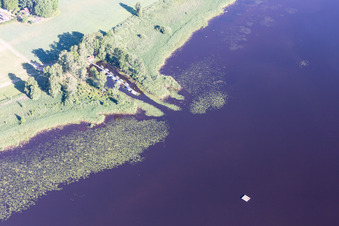 Drohnenbild von Torne im Bundesland Kronoberg, Schweden