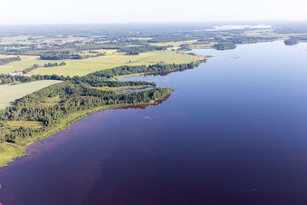 Hunna im Bundesland Kronoberg, Schweden von oben