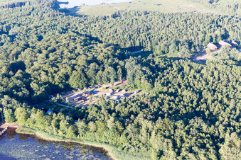 Schrägluftbild von Torne im Bundesland Kronoberg, Schweden