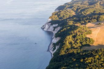 Borre im Bundesland Sjælland, Dänemark von oben