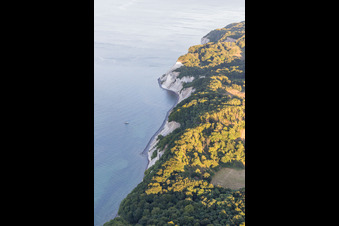 Borre im Bundesland Sjælland, Dänemark aus der Vogelperspektive