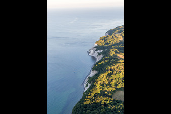 Borre im Bundesland Sjælland, Dänemark aus der Luft betrachtet