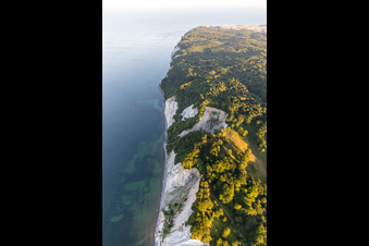 Borre im Bundesland Sjælland, Dänemark von oben