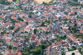 St. Vitus im Ortsteil Rheinsheim in Philippsburg im Bundesland Baden-Württemberg, Deutschland