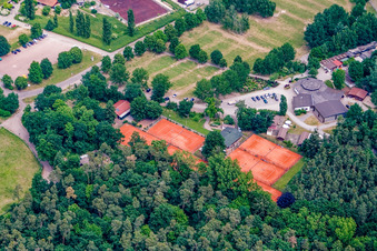 Luftbild von Tennisclub Rülzheim im Bundesland Rheinland-Pfalz, Deutschland