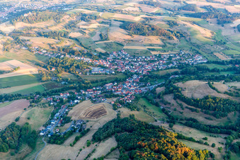 Beerfurth von Osten in Reichelsheim im Bundesland Hessen, Deutschland