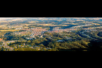 Panorama in Lemberg im Bundesland Rheinland-Pfalz, Deutschland
