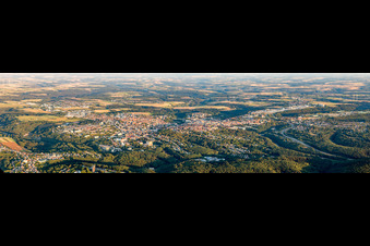 Luftbild von Panorama in Lemberg im Bundesland Rheinland-Pfalz, Deutschland