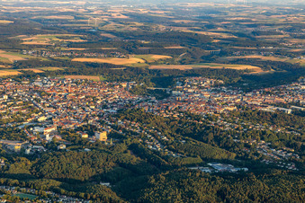 Pirmasens im Bundesland Rheinland-Pfalz, Deutschland von oben