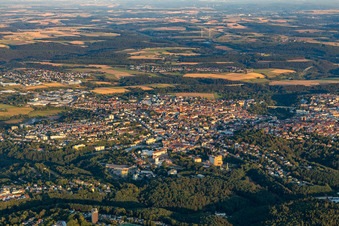 Pirmasens im Bundesland Rheinland-Pfalz, Deutschland aus der Luft