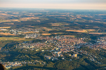 Drohnenaufname von Pirmasens im Bundesland Rheinland-Pfalz, Deutschland