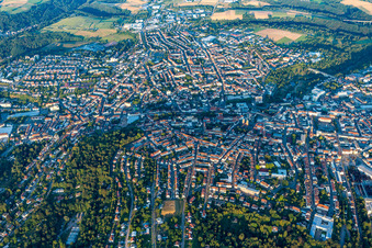Pirmasens im Bundesland Rheinland-Pfalz, Deutschland von der Drohne aus gesehen