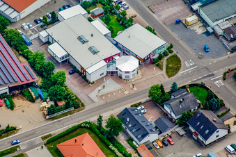 Luftbild von REHA med Gesundheitspark in Herxheim bei Landau im Bundesland Rheinland-Pfalz, Deutschland