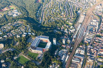 Fritz-Walter-Stadion in Kaiserslautern im Bundesland Rheinland-Pfalz, Deutschland