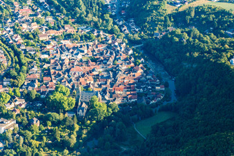 Meisenheimer Altstadt an der Glan im Bundesland Rheinland-Pfalz, Deutschland