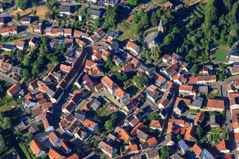 Protestantische Kirche Alsenz im Bundesland Rheinland-Pfalz, Deutschland