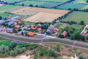 Die Räucherkate im Ortsteil Stiepelse in Amt Neuhaus im Bundesland Niedersachsen, Deutschland