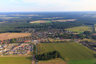 Neubaugebiet Eitelkamp in Embsen im Bundesland Niedersachsen, Deutschland