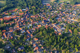 Uelzener Straße in Ebstorf im Bundesland Niedersachsen, Deutschland