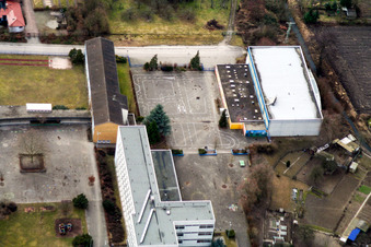 Hainbuchenschule in Hagenbach im Bundesland Rheinland-Pfalz, Deutschland
