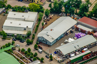 Gewerbegebiet Horstring: Dachdeckerei Mindum im Ortsteil Minderslachen in Kandel im Bundesland Rheinland-Pfalz, Deutschland