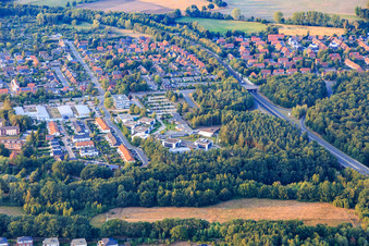 Campus- Gebäude der Werum Software & Systems AG und Werum IT Solutions GmbH in Lüneburg im Ortsteil Lüne-Moorfeld im Bundesland Niedersachsen, Deutschland